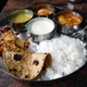 A thali at the mess.